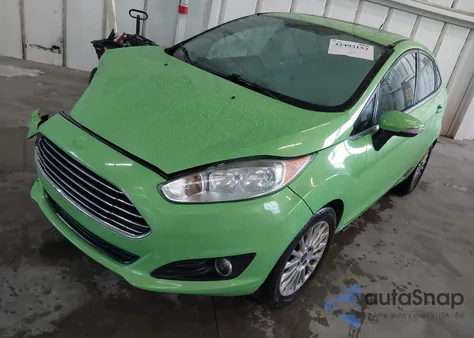 2014 Ford Fiesta Titanium из США, поврежденный, VIN 3FADP4CJ6EM221850